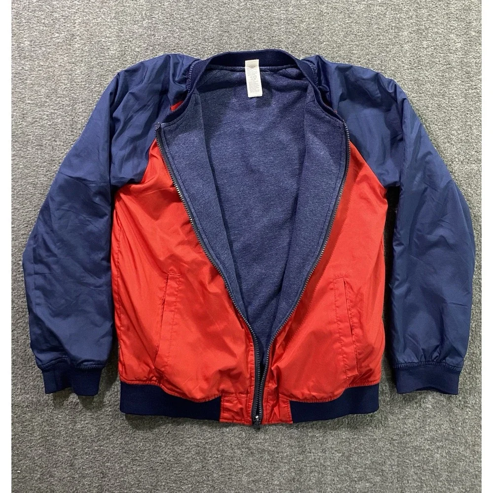 Old Navy Jacket Jersey Style Reversible Blue Red Size XL(14/16)